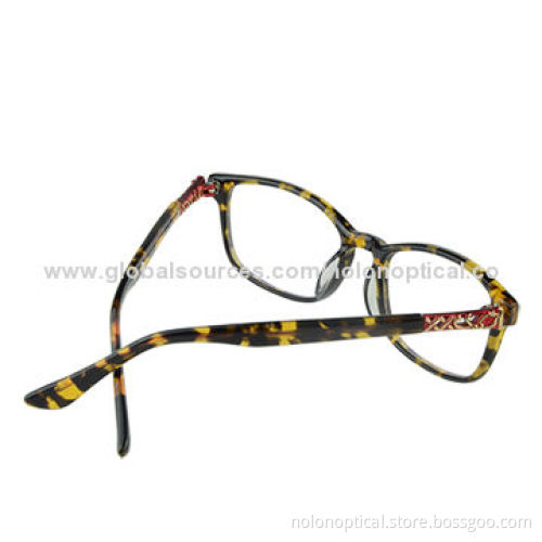 Tortoise Shell Black Eyeglass Frame, 52mm